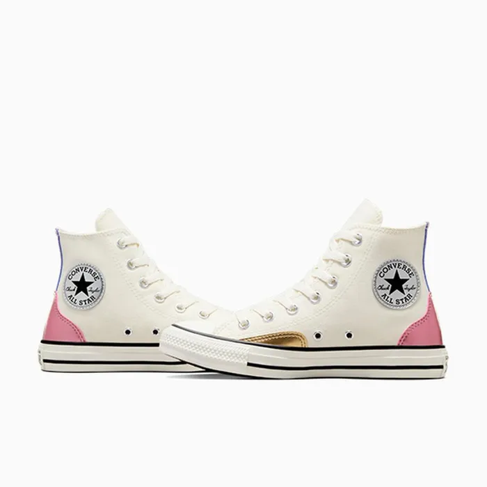 Converse High Top Chuck Taylor All Star Chrome Egretsilverpink 8211 Women