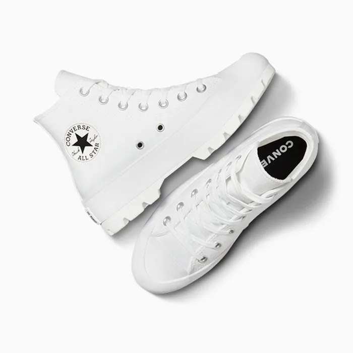 Converse High Top Chuck Taylor All Star Lugged Whiteblackwhite 8211 Women