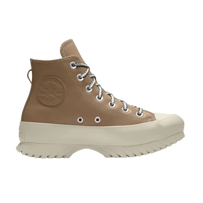 Converse High Top Custom Chuck Taylor All Star Lugged Platform Leather By You Champagne Tan 8211 Women Converse High Top Custom Chuck Taylor All Star Lugged Platform Leather By You Champagne Tan 8211 Women