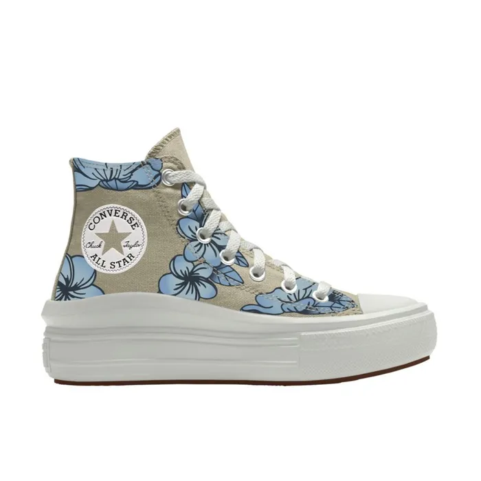 Converse High Top Custom Chuck Taylor All Star Move Platform By You Nutty Granola 8211 Women Converse High Top Custom Chuck Taylor All Star Move Platform By You Nutty Granola 8211 Women