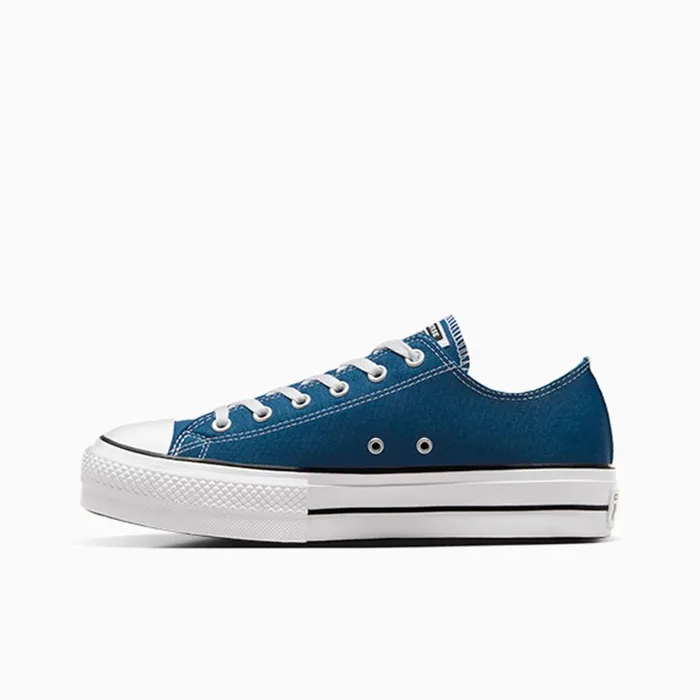 Converse Lift Platforms Chuck Taylor All Star Lift Platform Dk Marina Bluewhiteblack 8211 Women