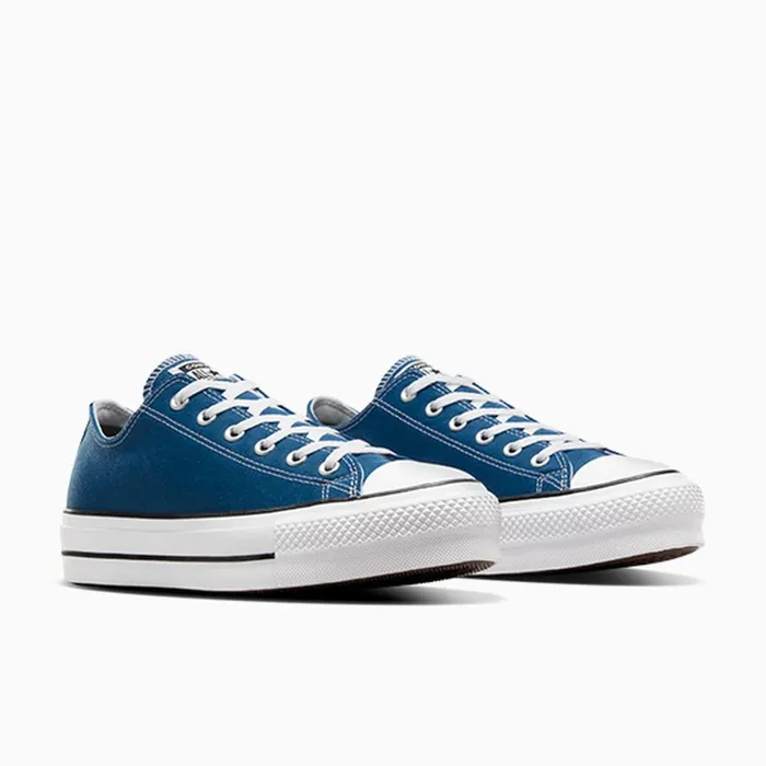 Converse Lift Platforms Chuck Taylor All Star Lift Platform Dk Marina Bluewhiteblack 8211 Women