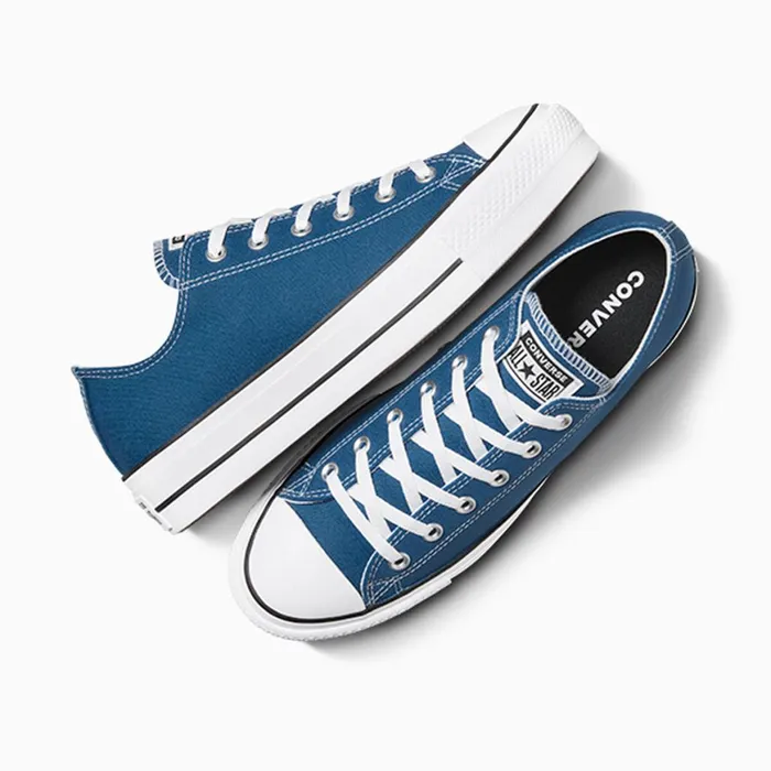 Converse Lift Platforms Chuck Taylor All Star Lift Platform Dk Marina Bluewhiteblack 8211 Women