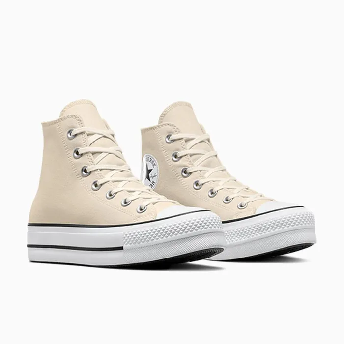 Converse Lift Platforms Chuck Taylor All Star Lift Platform Natural Ivorywhiteblack 8211 Women