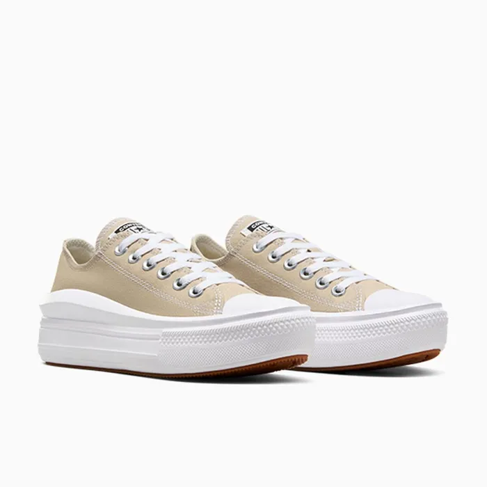Converse Low Top Chuck Taylor All Star Move Platform Nutty Granolawhitegum 8211 Women