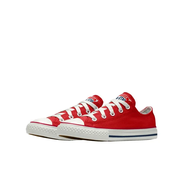 Converse Low Top Custom Chuck Taylor All Star By You Red 8211 Kids