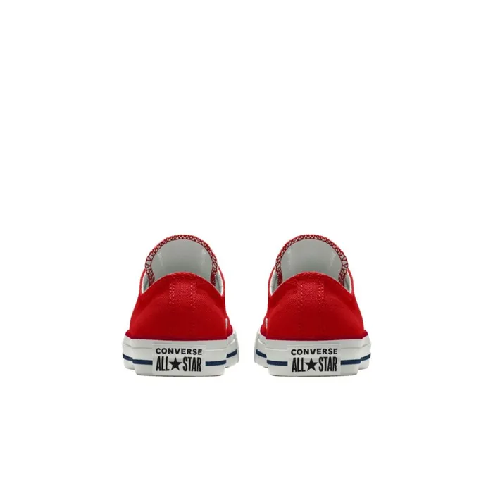 Converse Low Top Custom Chuck Taylor All Star By You Red 8211 Kids