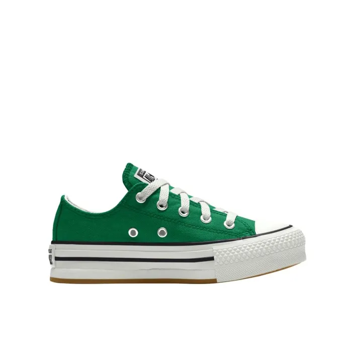 Converse Low Top Custom Chuck Taylor All Star EVA Lift Platform By You Amazon Green 8211 KidsWomen Converse Low Top Custom Chuck Taylor All Star EVA Lift Platform By You Amazon Green 8211 KidsWomen