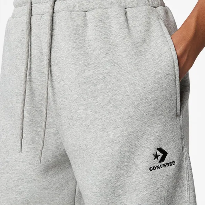 Converse Matching Sets Converse GoTo Embroidered Star Chevron StandardFit Fleece Sweatpant Vintage Grey Heather 8211 MenWomen
