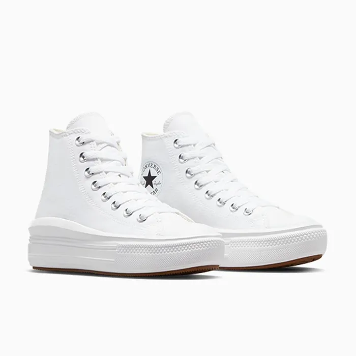Converse Platforms Chuck Taylor All Star Move Platform Whitenatural Ivoryblack 8211 Women