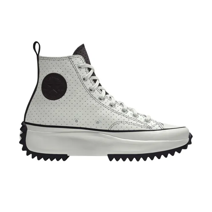 Converse Run Star Custom Run Star Hike Platform Leather By You Black Perforated 8211 Women Converse Run Star Custom Run Star Hike Platform Leather By You Black Perforated 8211 Women