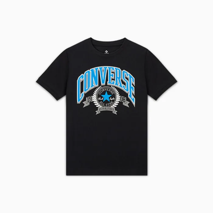 Converse Tops and TShirts Rec Club TShirt Black 8211 Kids