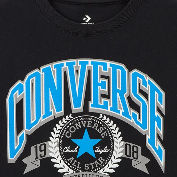 Converse Tops and TShirts Rec Club TShirt Black 8211 Kids