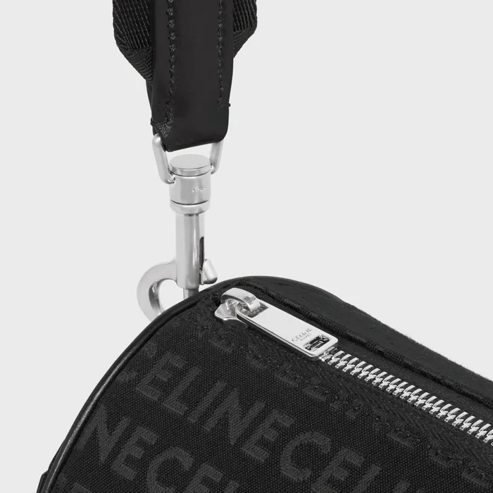 Cylinder Bag In Celine All Over Jacquard Black Men CELINE SHOULDER CARRY BAGS Cylinder Bag In Celine All Over Jacquard Black Men CELINE SHOULDER CARRY BAGS