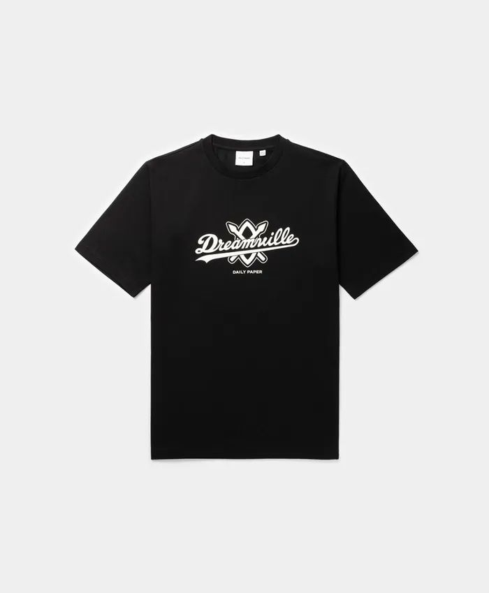 Daily Paper X Dreamville Black TShirt Women Daily Paper TShirts
