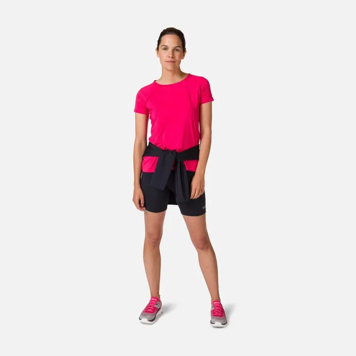 Damen Polos Und TShirts Rossignol DamenTShirt Tech Candypink