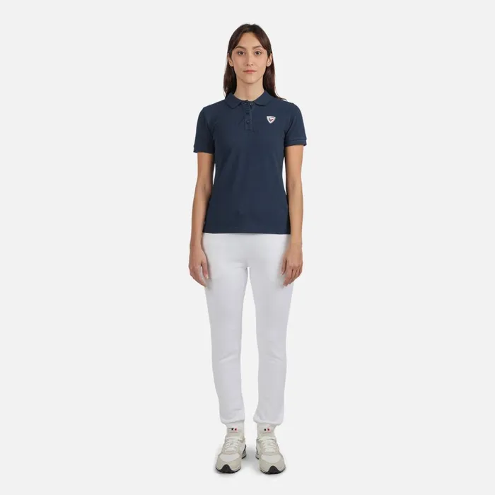 Damen Polos Und TShirts Rossignol Logo Polohemd Fr Damen Darknavy715