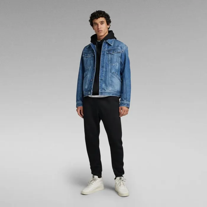 Denim Jackets MenWomen GStar RAW Unisex Flight Combat Jacket Faded Harbor