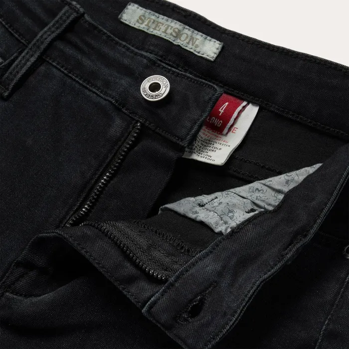 Denim Women Stetson 921 High Rise Flare Jeans Black