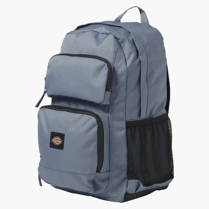 Dickies Backpacks and Bags Double Pocket Backpack Steel Blue Steel Blue su 8211 Men Dickies Backpacks and Bags Double Pocket Backpack Steel Blue Steel Blue su 8211 Men