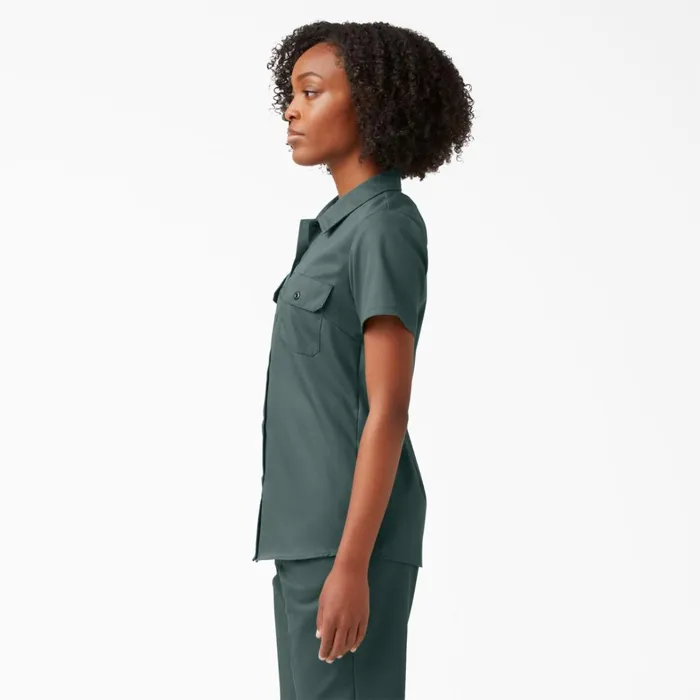 Dickies Button Up Women039s 574 Original Work Shirt Lincoln Green Lincoln Green lso 8211 Women Dickies Button Up Women039s 574 Original Work Shirt Lincoln Green Lincoln Green lso 8211 Women