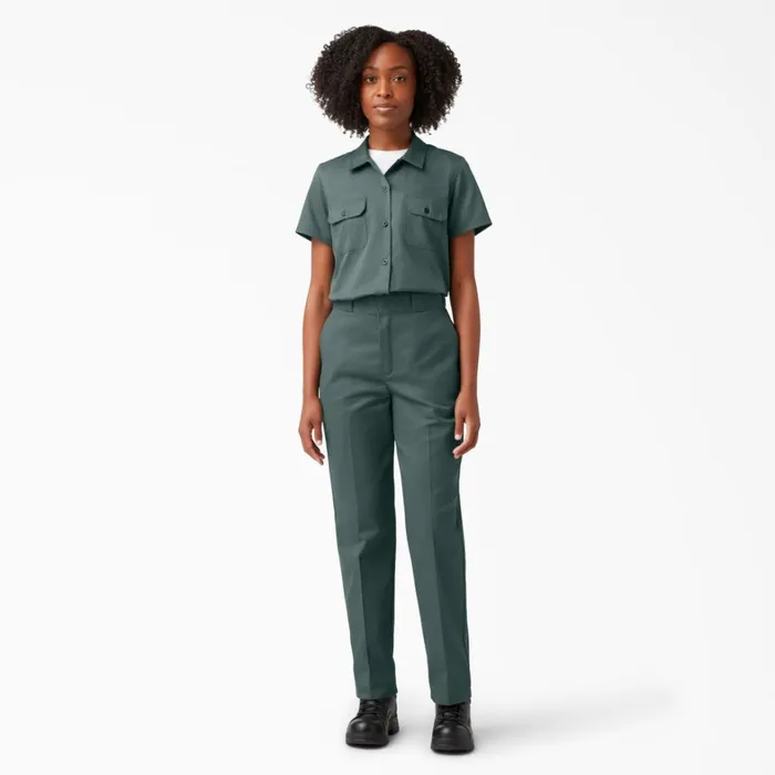 Dickies Button Up Women039s 574 Original Work Shirt Lincoln Green Lincoln Green lso 8211 Women Dickies Button Up Women039s 574 Original Work Shirt Lincoln Green Lincoln Green lso 8211 Women
