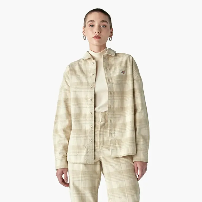 Dickies Button Up Womens Alma Corduroy Shirt Light Corduroy Plaid Light Corduroy Plaid cgb 8211 Women Dickies Button Up Womens Alma Corduroy Shirt Light Corduroy Plaid Light Corduroy Plaid cgb 8211 Women