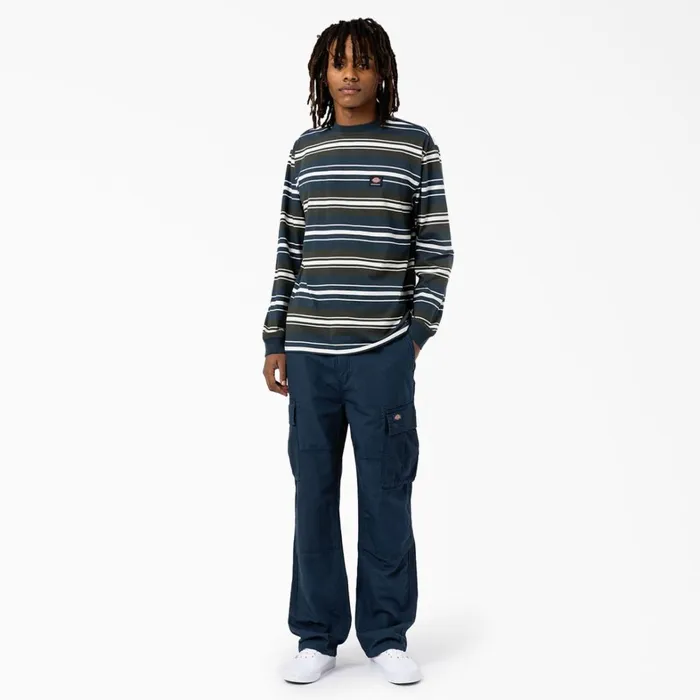 Dickies Cargo Eagle Bend Relaxed Fit Double Knee Cargo Pants Airforce Blue Airforce Blue af 8211 Men Dickies Cargo Eagle Bend Relaxed Fit Double Knee Cargo Pants Airforce Blue Airforce Blue af 8211 Men