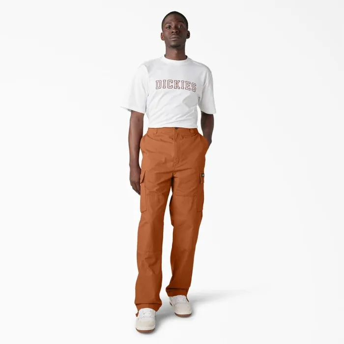 Dickies Cargo Eagle Bend Relaxed Fit Double Knee Cargo Pants Bombay Brown Bombay Brown b2b 8211 Men