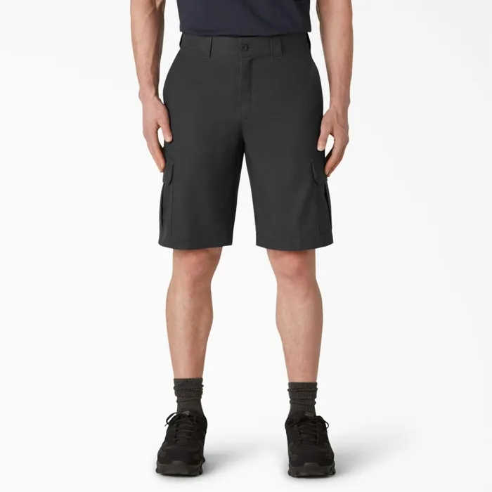 Dickies Cargo FLEX Cooling Active Waist Regular Fit Cargo Shorts 11034 Black Black bk 8211 Men Dickies Cargo FLEX Cooling Active Waist Regular Fit Cargo Shorts 11034 Black Black bk 8211 Men