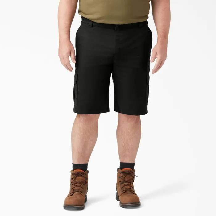 Dickies Cargo FLEX Cooling Active Waist Regular Fit Cargo Shorts 11034 Black Black bk 8211 Men Dickies Cargo FLEX Cooling Active Waist Regular Fit Cargo Shorts 11034 Black Black bk 8211 Men