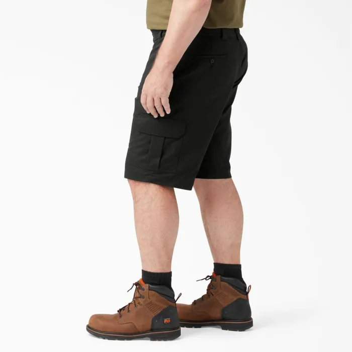 Dickies Cargo FLEX Cooling Active Waist Regular Fit Cargo Shorts 11034 Black Black bk 8211 Men Dickies Cargo FLEX Cooling Active Waist Regular Fit Cargo Shorts 11034 Black Black bk 8211 Men
