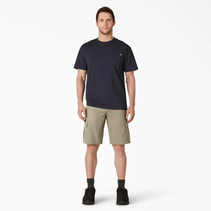 Dickies Cargo FLEX Cooling Active Waist Regular Fit Cargo Shorts 11034 Desert Sand Desert Sand ds 8211 Men