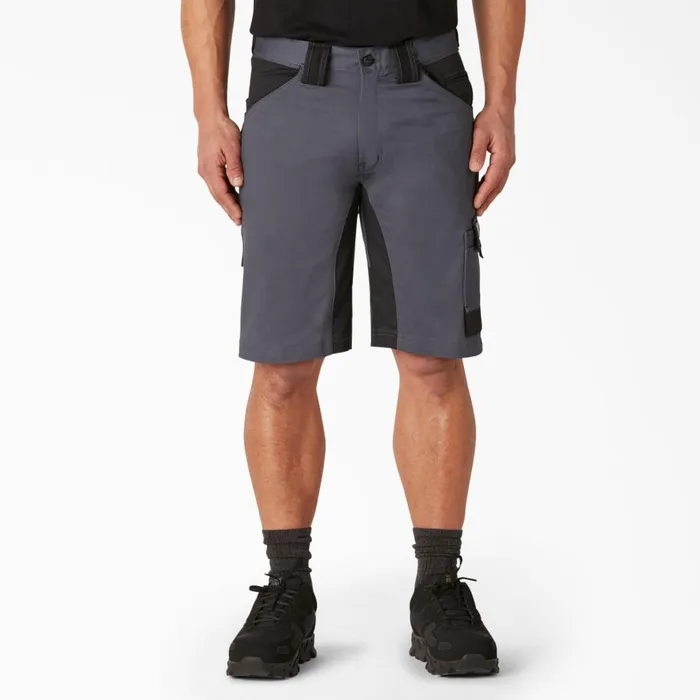 Dickies Cargo FLEX Performance Workwear GDT Cargo Shorts 11034 Grey Black Grey Black ueb 8211 Men Dickies Cargo FLEX Performance Workwear GDT Cargo Shorts 11034 Grey Black Grey Black ueb 8211 Men