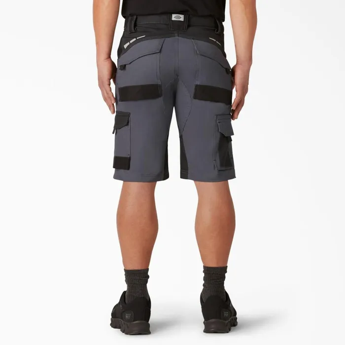 Dickies Cargo FLEX Performance Workwear GDT Cargo Shorts 11034 Grey Black Grey Black ueb 8211 Men Dickies Cargo FLEX Performance Workwear GDT Cargo Shorts 11034 Grey Black Grey Black ueb 8211 Men