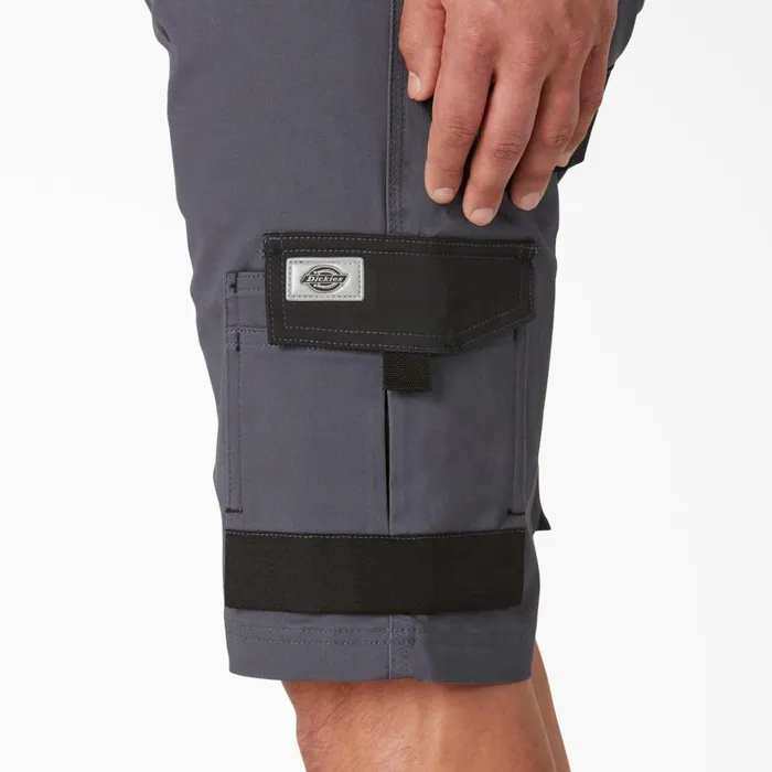 Dickies Cargo FLEX Performance Workwear GDT Cargo Shorts 11034 Grey Black Grey Black ueb 8211 Men Dickies Cargo FLEX Performance Workwear GDT Cargo Shorts 11034 Grey Black Grey Black ueb 8211 Men