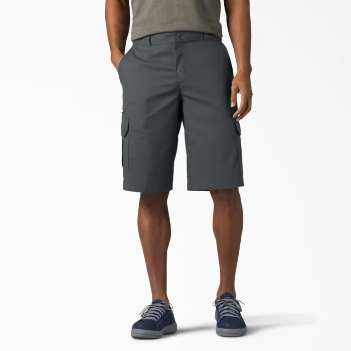 Dickies Cargo FLEX Relaxed Fit Cargo Shorts 13034 Charcoal Gray Charcoal Gray ch 8211 Men Dickies Cargo FLEX Relaxed Fit Cargo Shorts 13034 Charcoal Gray Charcoal Gray ch 8211 Men