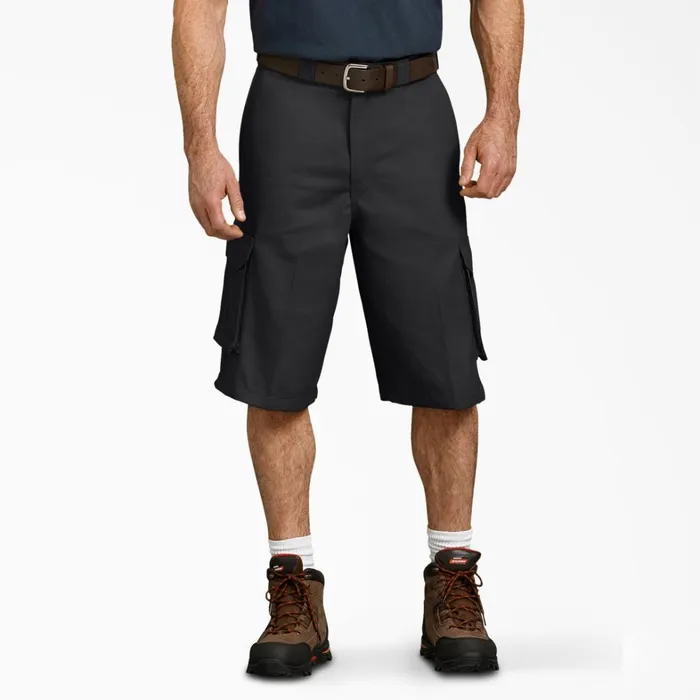 Dickies Cargo Loose Fit Cargo Work Shorts 13034 Black Black bk 8211 Men