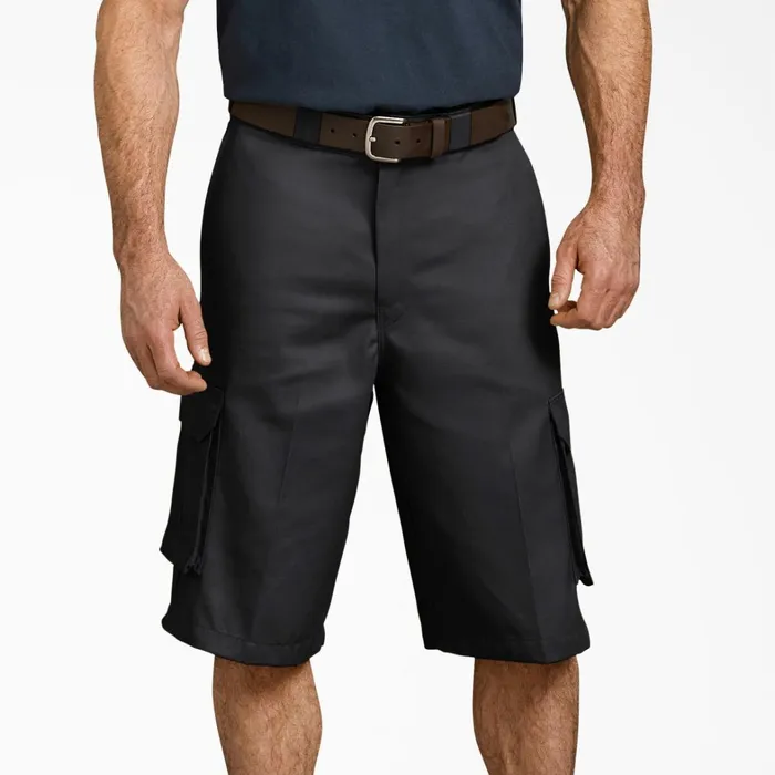 Dickies Cargo Loose Fit Cargo Work Shorts 13034 Black Black bk 8211 Men