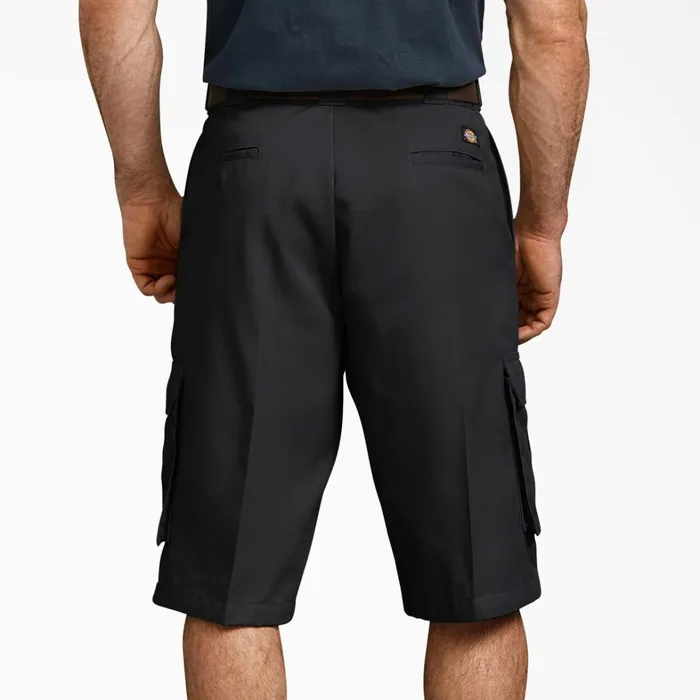 Dickies Cargo Loose Fit Cargo Work Shorts 13034 Black Black bk 8211 Men