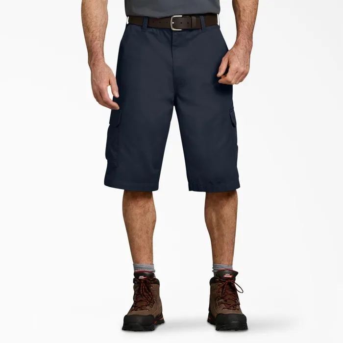 Dickies Cargo Loose Fit Work Shorts 13034 Rinsed Dark Navy Rinsed Dark Navy rdn 8211 Men Dickies Cargo Loose Fit Work Shorts 13034 Rinsed Dark Navy Rinsed Dark Navy rdn 8211 Men