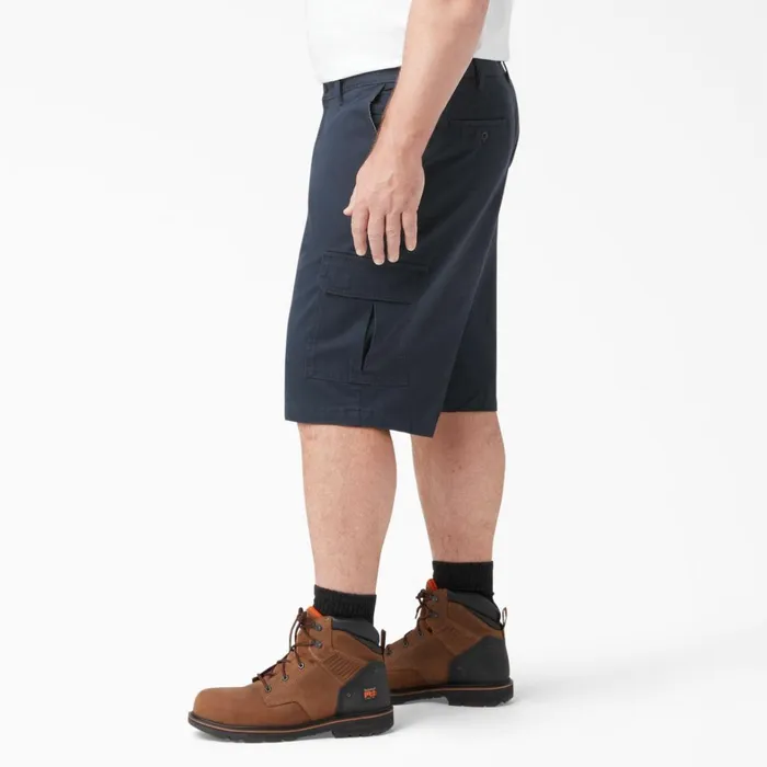 Dickies Cargo Loose Fit Work Shorts 13034 Rinsed Dark Navy Rinsed Dark Navy rdn 8211 Men Dickies Cargo Loose Fit Work Shorts 13034 Rinsed Dark Navy Rinsed Dark Navy rdn 8211 Men