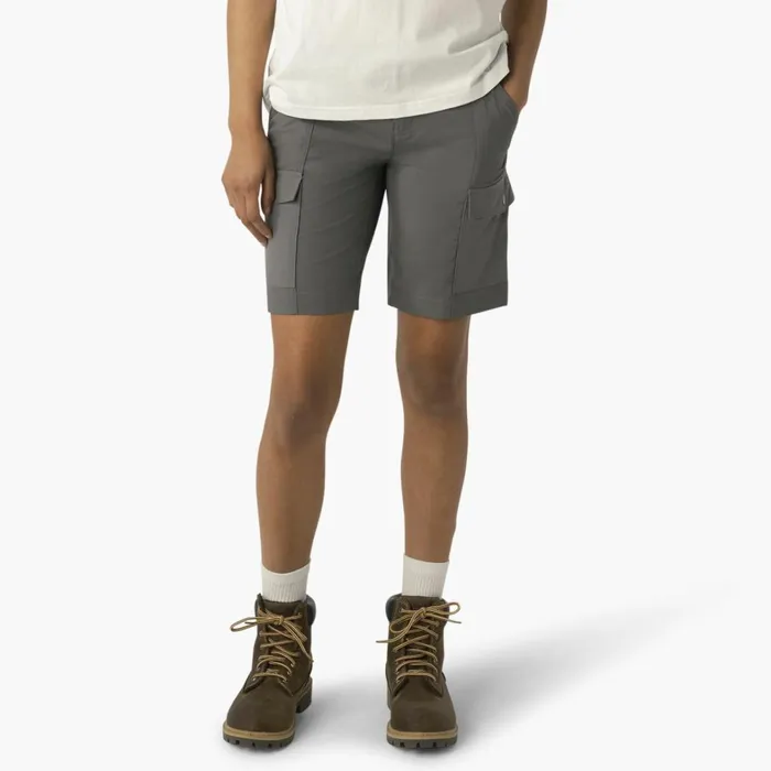 Dickies Cargo Women039s Cooling Slim Fit Cargo Shorts 10034 Graphite Gray Graphite Gray ga 8211 Women Dickies Cargo Women039s Cooling Slim Fit Cargo Shorts 10034 Graphite Gray Graphite Gray ga 8211 Women