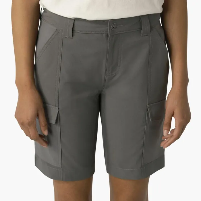 Dickies Cargo Women039s Cooling Slim Fit Cargo Shorts 10034 Graphite Gray Graphite Gray ga 8211 Women Dickies Cargo Women039s Cooling Slim Fit Cargo Shorts 10034 Graphite Gray Graphite Gray ga 8211 Women