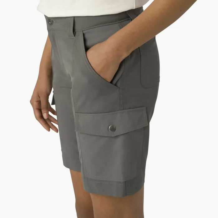 Dickies Cargo Women039s Cooling Slim Fit Cargo Shorts 10034 Graphite Gray Graphite Gray ga 8211 Women Dickies Cargo Women039s Cooling Slim Fit Cargo Shorts 10034 Graphite Gray Graphite Gray ga 8211 Women