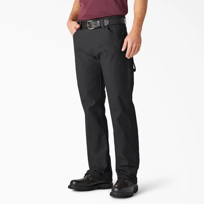 Dickies Carpenter Relaxed Fit Heavyweight Duck Carpenter Pants Rinsed Black Rinsed Black rbk 8211 Men Dickies Carpenter Relaxed Fit Heavyweight Duck Carpenter Pants Rinsed Black Rinsed Black rbk 8211 Men