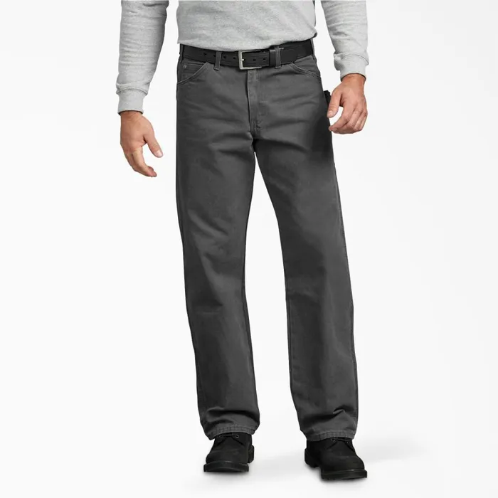 Dickies Carpenter Relaxed Fit Straight Leg Sanded Duck Carpenter Pants Rinsed Slate Rinsed Slate rsl 8211 Men Dickies Carpenter Relaxed Fit Straight Leg Sanded Duck Carpenter Pants Rinsed Slate Rinsed Slate rsl 8211 Men