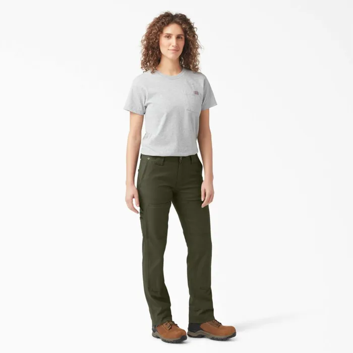 Dickies Carpenter Women039s FLEX DuraTech Straight Fit Pants Moss Green Moss Green ms 8211 Women Dickies Carpenter Women039s FLEX DuraTech Straight Fit Pants Moss Green Moss Green ms 8211 Women