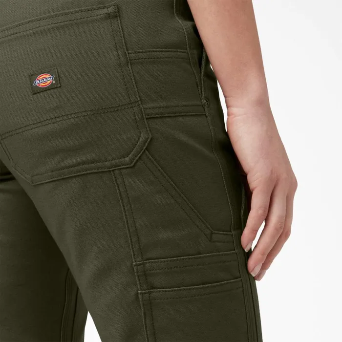 Dickies Carpenter Women039s FLEX DuraTech Straight Fit Pants Moss Green Moss Green ms 8211 Women Dickies Carpenter Women039s FLEX DuraTech Straight Fit Pants Moss Green Moss Green ms 8211 Women