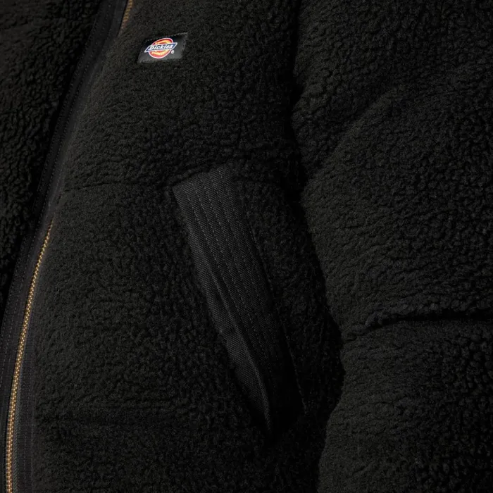Dickies Coats and Jackets Mount Hope Puffer Jacket Black Black kbk 8211 Men
